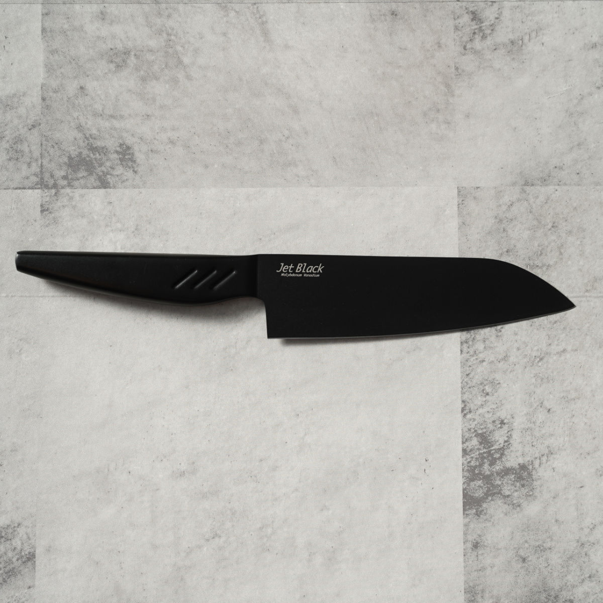 パール金属 三徳包丁 16.5cm Jet Black （ 包丁 料理包丁 文化包丁