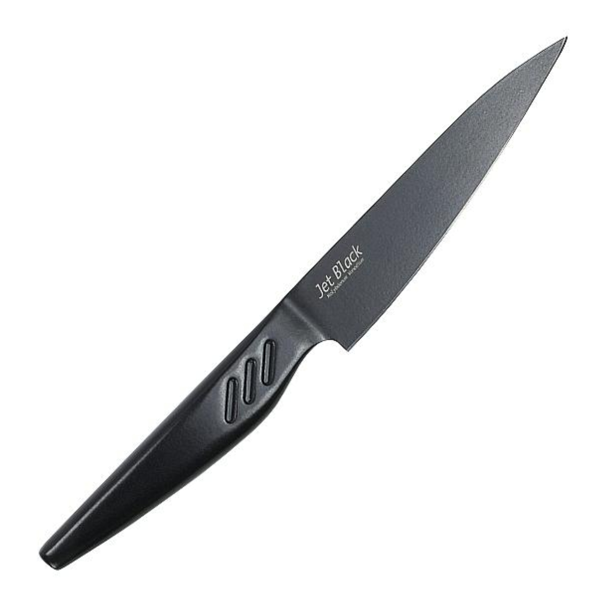 パール金属 ペティナイフ 12.5cm Jet Black （ 小型ナイフ 果物包丁