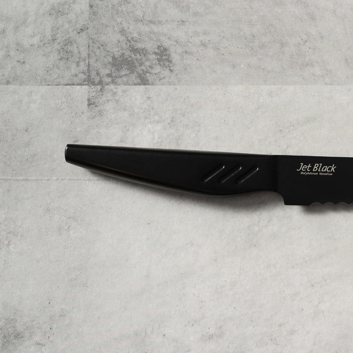 パール金属 パン切り包丁 19cm Jet Black （ パン切りナイフ ブレッド