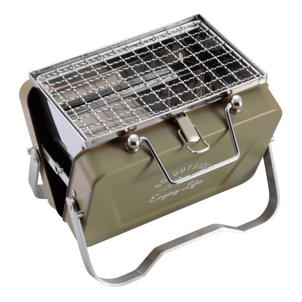 パール金属 アウトドア コンロ 卓上グリル V型 B6型 モンテ キャプテン