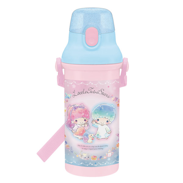 スケーター 水筒 抗菌 プラスチック 直飲み リトルツインスターズ