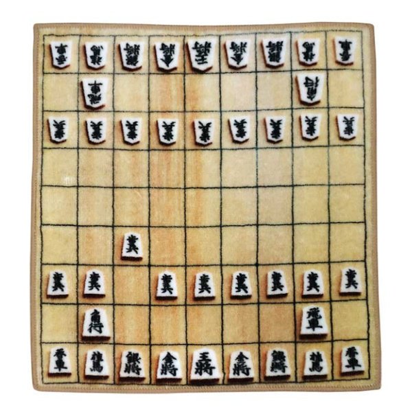 ハンドタオル リアルモチーフタオル 将棋盤 将棋 タオル おもしろ