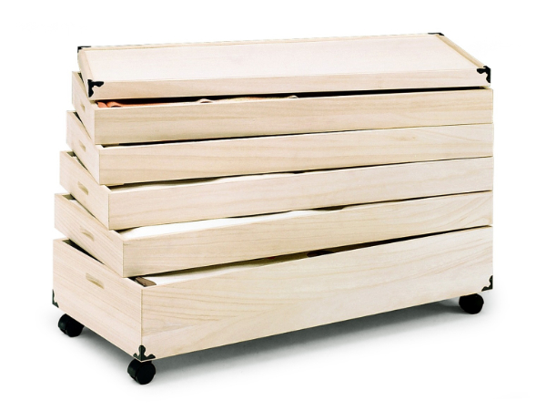 マーゼルン 衣装ケース 総桐 衣裳箱 キャスター付 5段 日本製 幅91cm