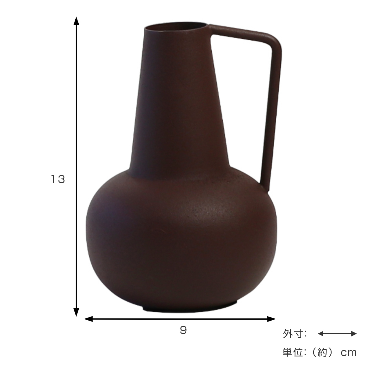 magnet 花瓶 フラワーベース ヴァレンテ ウンポ （ 鉄製 花びん 花器