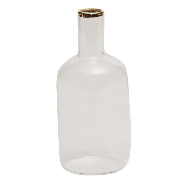 花瓶 フラワーベース ガラス ヘーゼル ジュニア ボトル