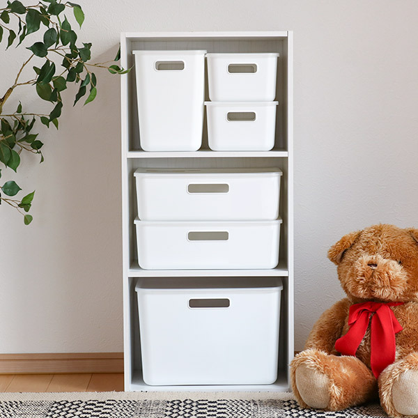 収納ケース 幅36.4×奥行25.9×高さ12cm 小物収納 やわらかBOX 浅型