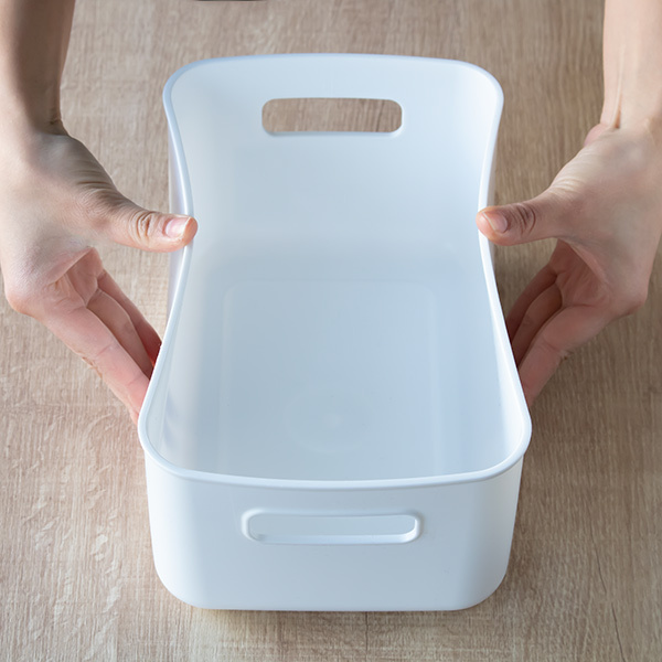 収納ケース 幅36.4×奥行25.9×高さ12cm 小物収納 やわらかBOX 浅型