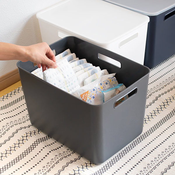 径23cm, 高さ 18cm 収納ケース 幅36.4×奥行25.9×高さ24.5cm 小物収納 やわらかBOX 深型