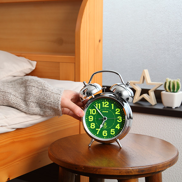 【貴重】目覚まし時計 目覚まし時計 ベル音目覚まし時計 ベルズDX （ 目覚まし アナログ 時計