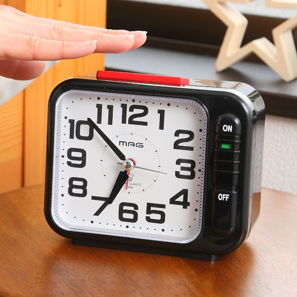 目覚まし時計 モーニングラリー2号 （ 目覚まし アナログ 時計 とけい