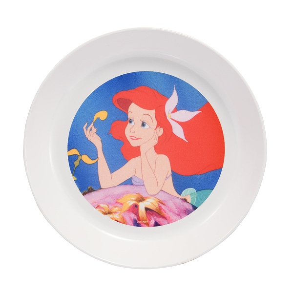 プレート 16cm リトルマーメイド 皿 食器 プラスチック 日本製