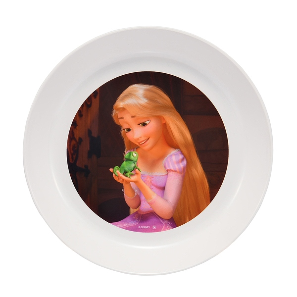 プレート 16cm 塔の上のラプンツェル 皿 食器 プラスチック 日本製