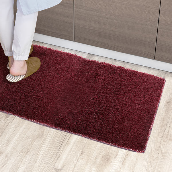キッチンマット 1cm単位 オーダー 60×181〜200cm フィルミエ オーバーロック加工 （ 日本製 キッチン マット サイズオーダー 60cm ）の画像