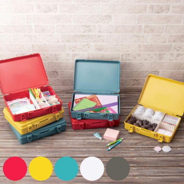 小物収納 HACOTTO ハコット トランク A4 （ プラスチック 収納ボックス