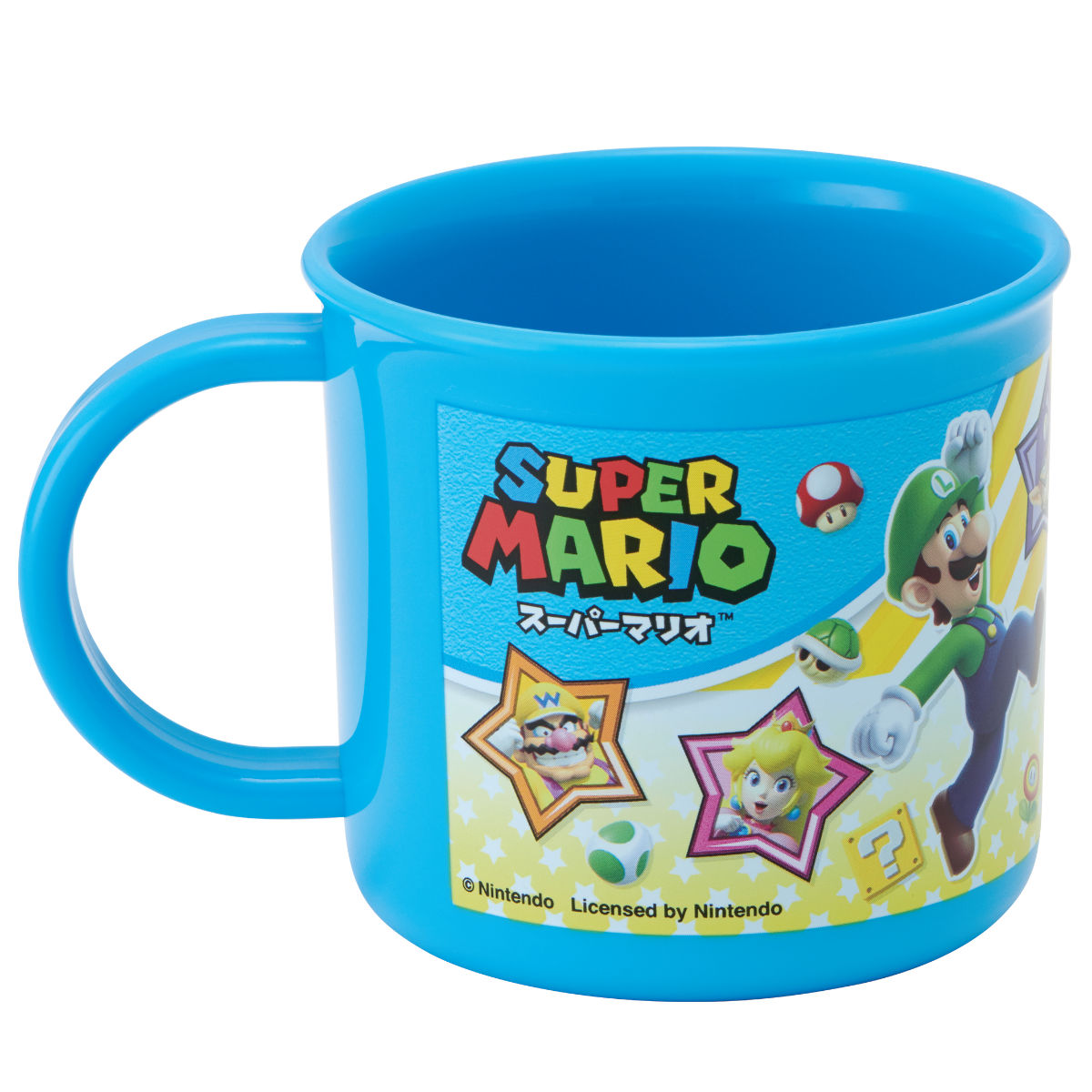 スケーター コップ 200ml 抗菌 食洗機対応 プラコップ スーパーマリオ