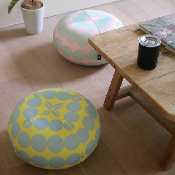 スツール 空気 ジェリープフ S ポンプ付き クッション （ フロア