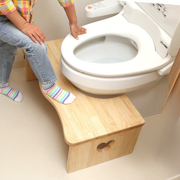 トイレ 踏み台 29cm 木製 天然木 ステップ台 折りたたみ 子供用