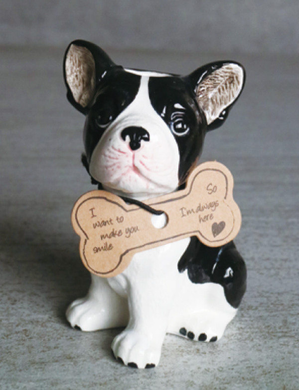 花瓶 一輪挿し フラワーベース 犬 猫 タグ付 （ 花びん 花器 アニマル