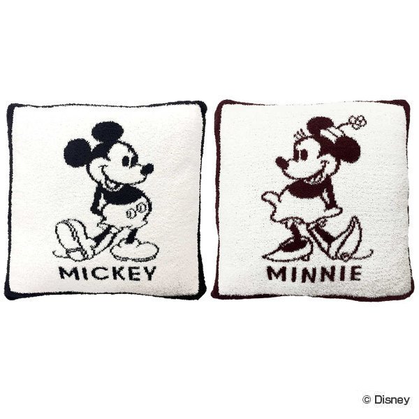 ミッキーとミニーのクッション Disney（ディズニー） ミッキー＆ミニー ミニクッション ブルーと