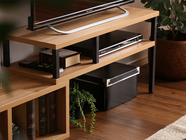 ホームテイスト（HOME taste） テレビ台 幅75〜135cm 伸縮型