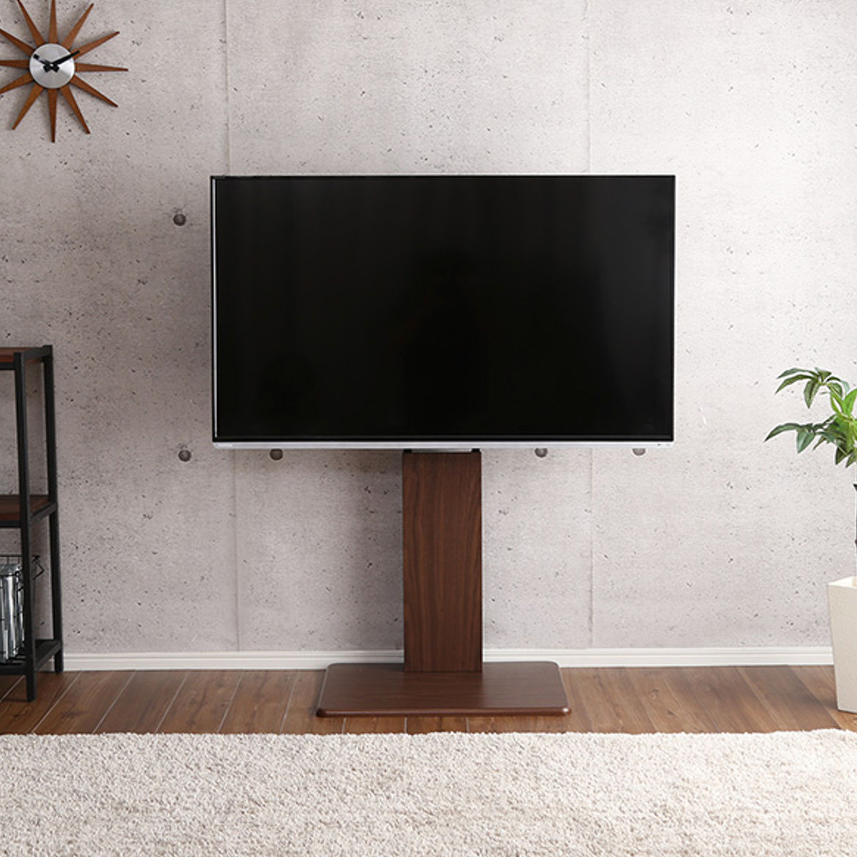 ホームテイスト（HOME taste） TVスタンド ロータイプ 60インチ対応 壁