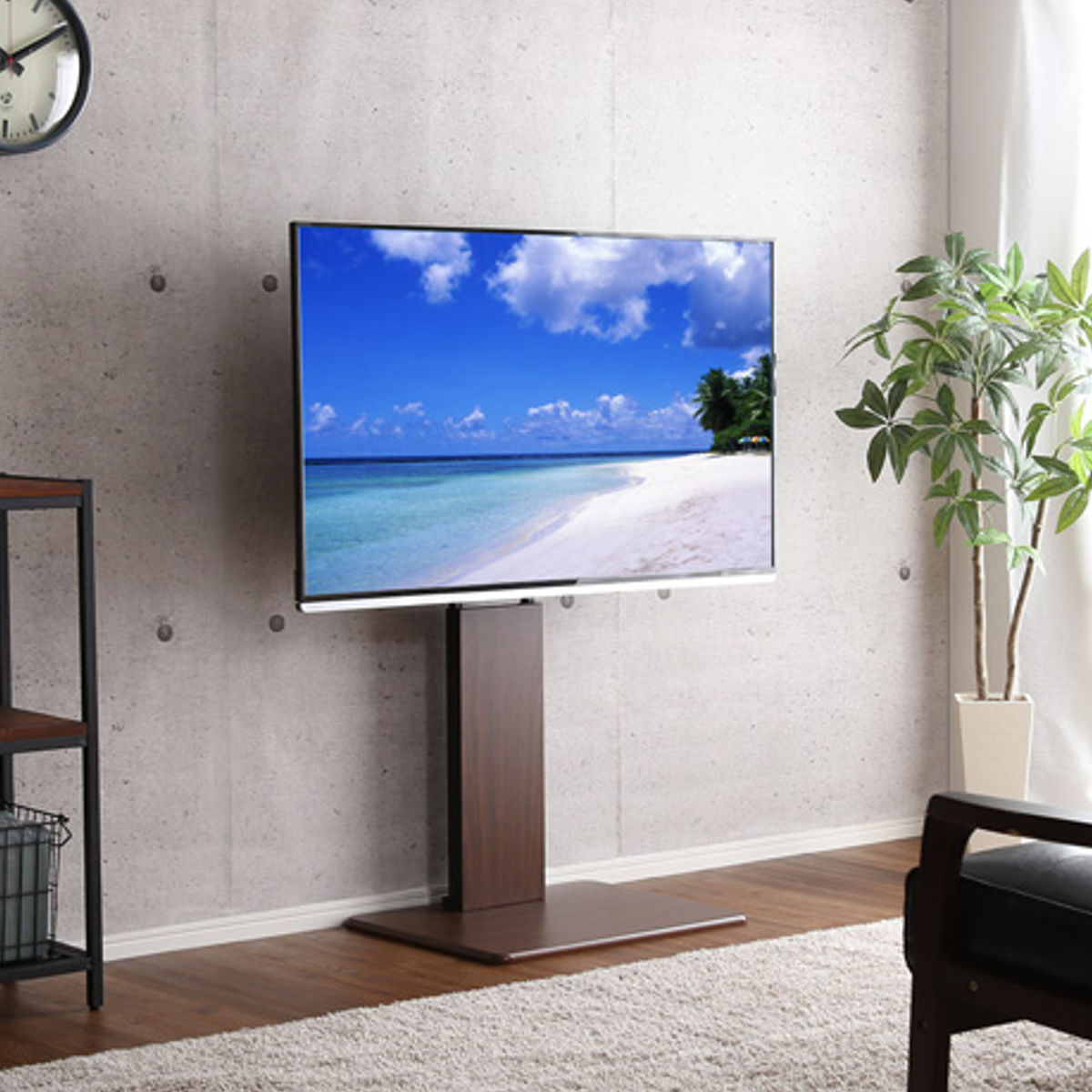 ホームテイスト（HOME taste） TVスタンド ロータイプ 60インチ対応 壁