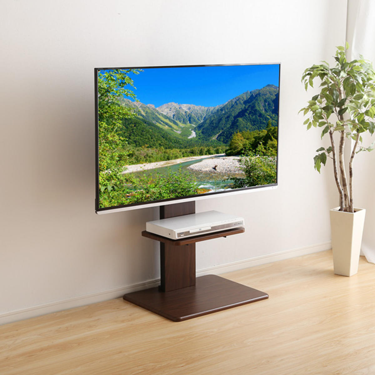 ホームテイスト（HOME taste） TVスタンド ロータイプ 棚付 60インチ