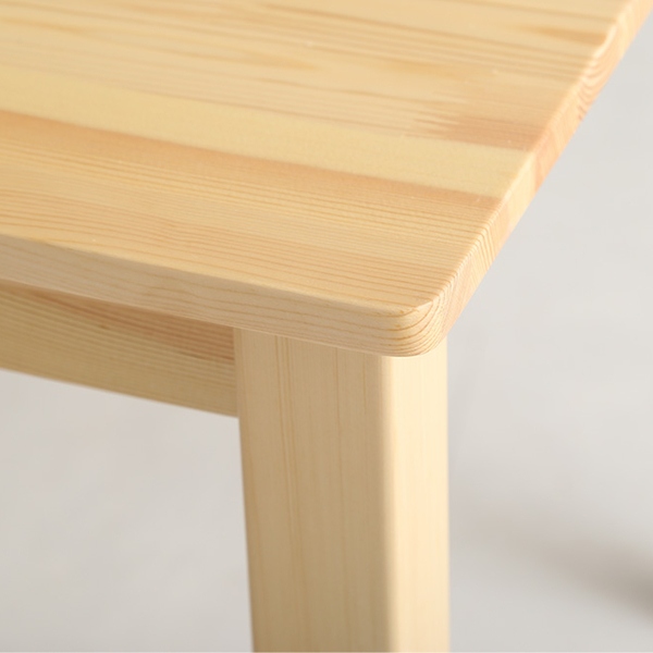 ダイニングセット 3点セット テーブル チェア 2脚 木製 天然木