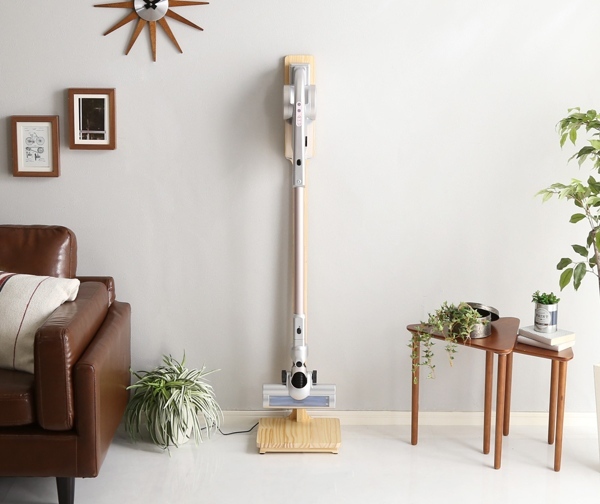 ホームテイスト（HOME taste） コードレスクリーナー スタンド 木製