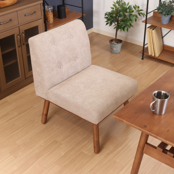 不二貿易（Fuji Boeki） ダイニングソファ 座面高44cm 1人掛け