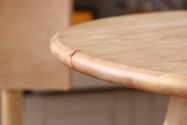 不二貿易（Fuji Boeki） カフェテーブル 幅75cm 木製 天然木 ラウンド