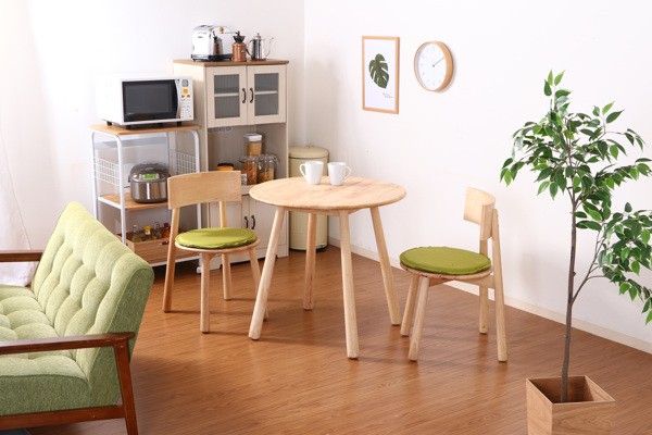 不二貿易（Fuji Boeki） ダイニングチェア 座面高42cm チェア 木製