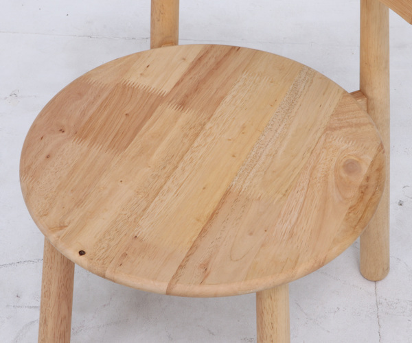 不二貿易（Fuji Boeki） ダイニングチェア 座面高42cm チェア 木製