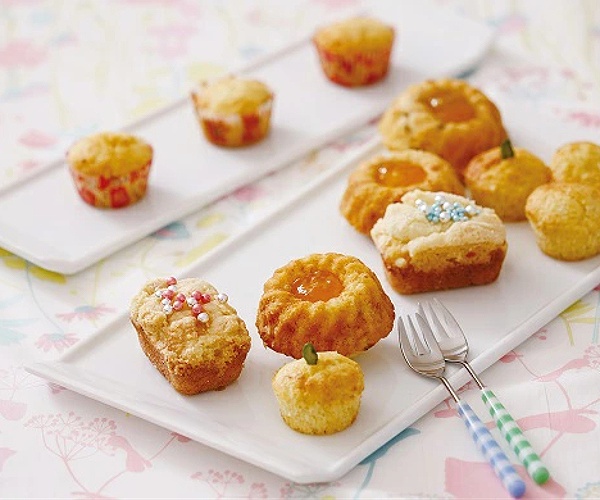 パウンドケーキ型 ミニ 6P 27cm スチール フッ素樹脂加工 富士ホーロー