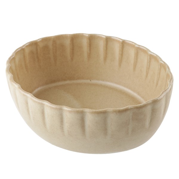 ボウル 14cm 輪花皿 花皿 花シリーズ 洋食器 陶器 日本製 （ 食洗機