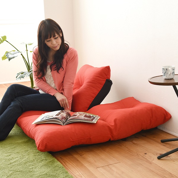 ソファ 幅112cm 2分割 リクライニング 座椅子 ローソファ フロアソファ ソファ 幅112cm 2分割 リクライニング 座椅子 ローソファ フロアソファ