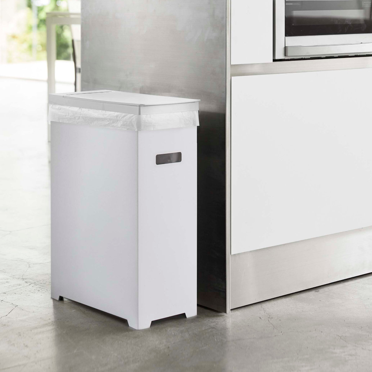 tower 山崎実業 スリム蓋付きゴミ箱 タワー （ 4903208052030 ごみ箱