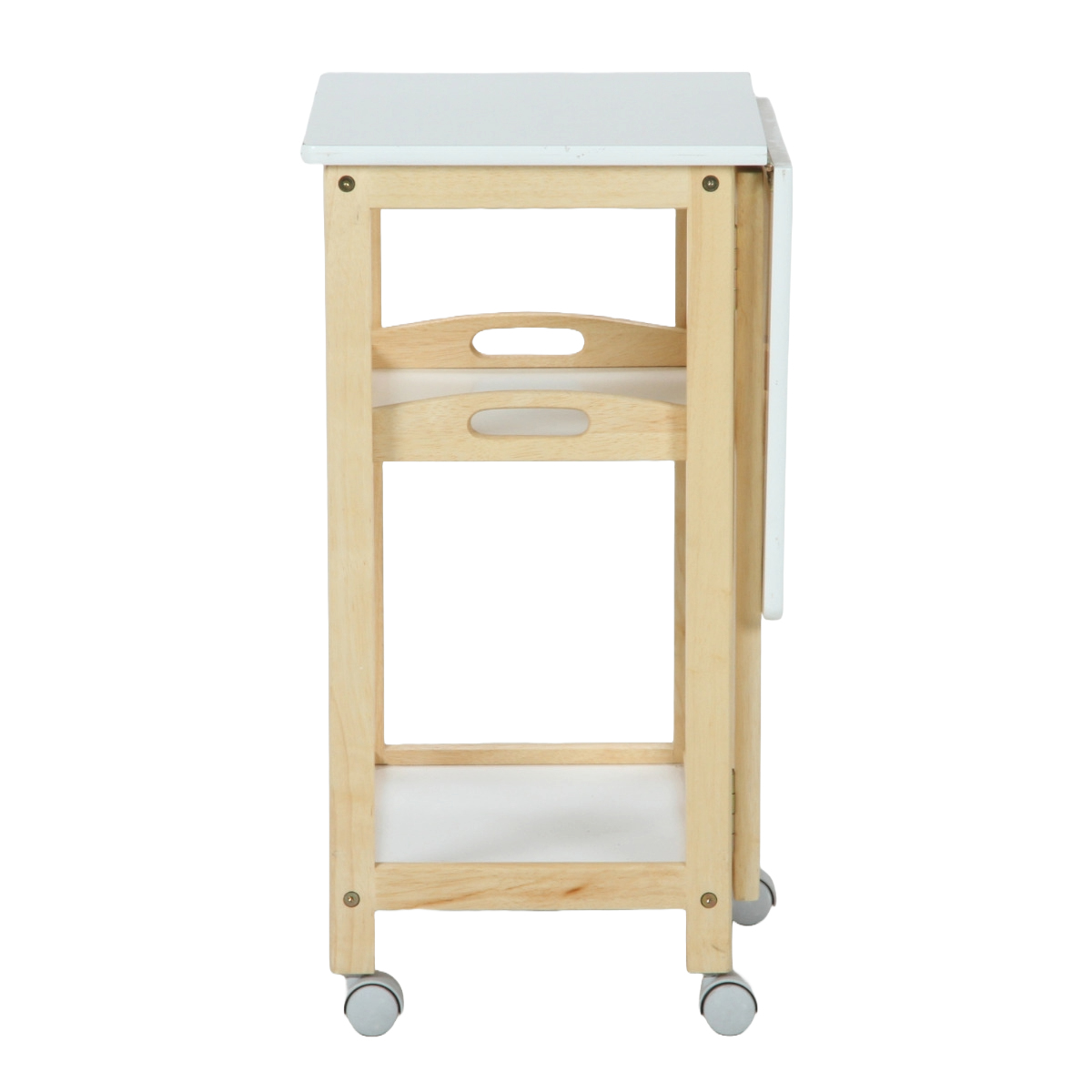 不二貿易（Fuji Boeki） キッチンワゴン 幅35〜70cm バタフライ 片バタ