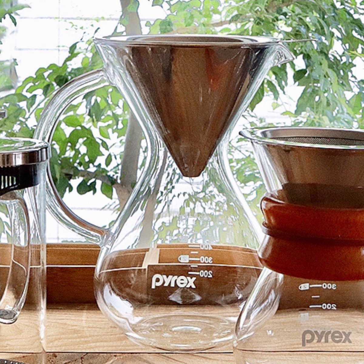 PYREX（パイレックス） コーヒーサーバー 800ml Pyrex ステンレス