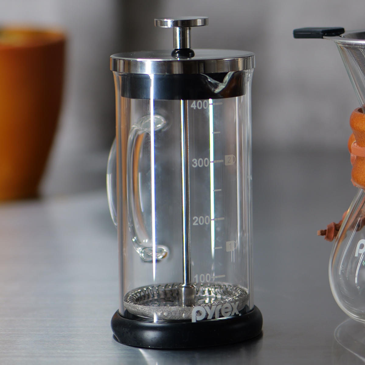 PYREX（パイレックス） コーヒープレス 400ml Pyrex 耐熱ガラス