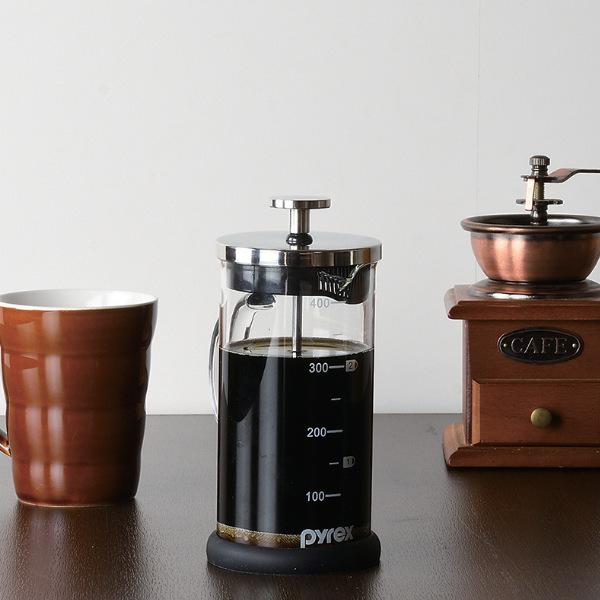 PYREX（パイレックス） コーヒープレス 400ml Pyrex 耐熱ガラス