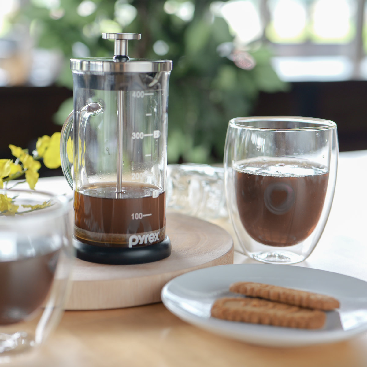 ケメックス パイレックス USA ダブルネーム コーヒー ガラス アメ hI81