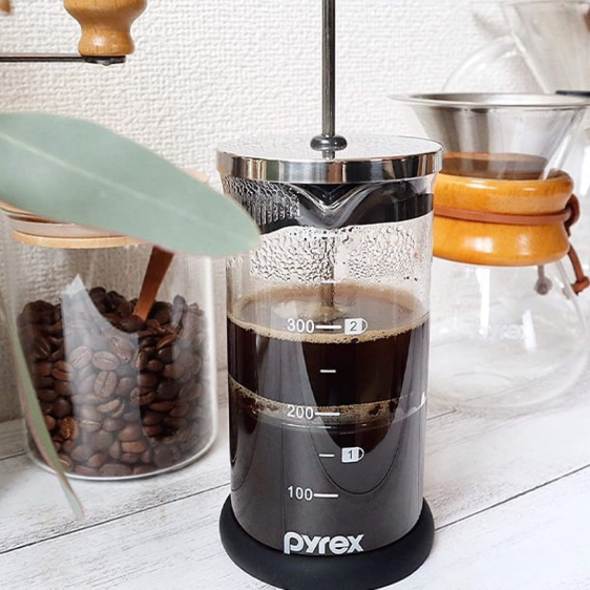 PYREX（パイレックス） コーヒープレス 400ml Pyrex 耐熱ガラス