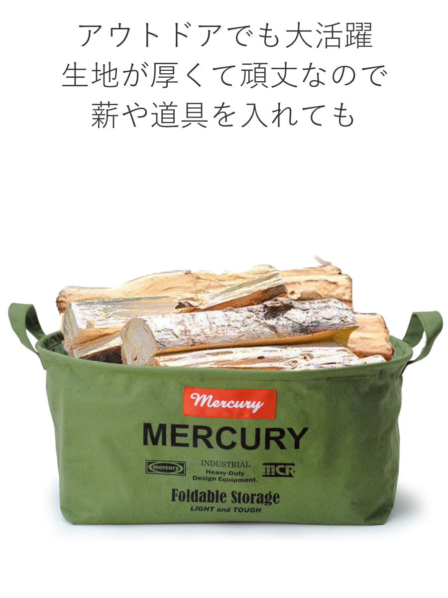 収納ケース 幅43×奥行33×高さ24cm M オーバル マーキュリー ストレージ