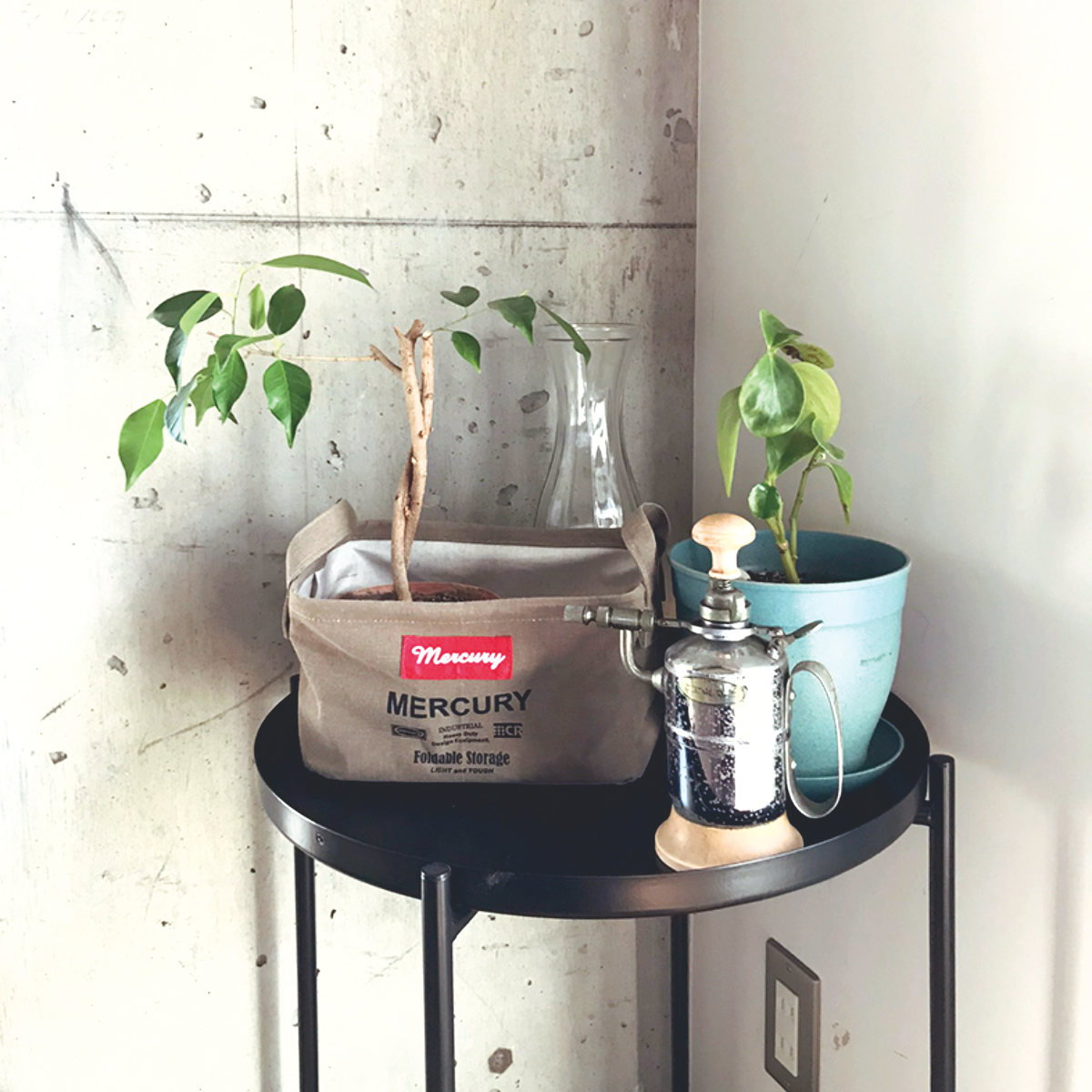 収納ケース 幅23×奥行16×高さ13cm S レクタングル マーキュリー