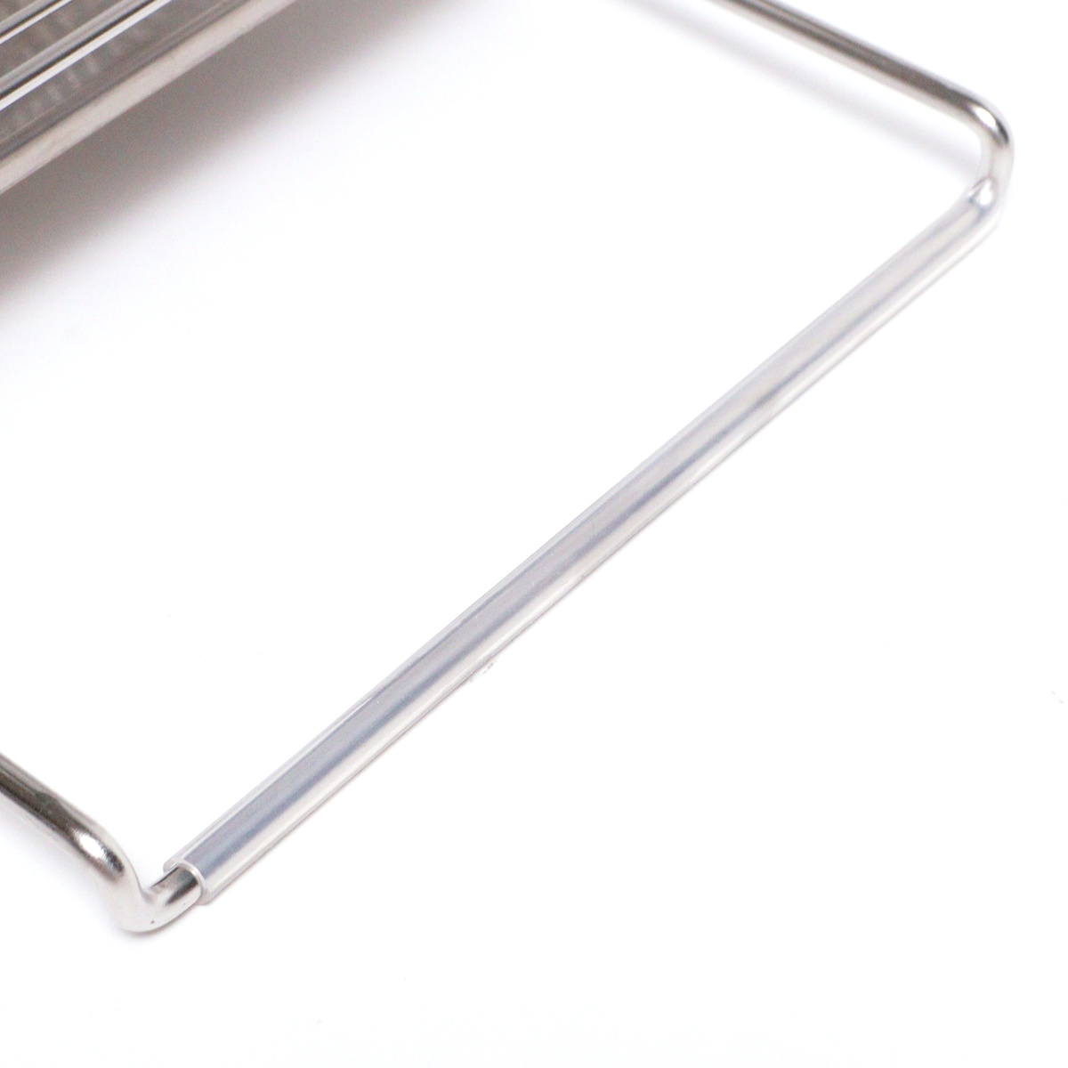 パール金属 水切りかご 18-8 ステンレス製 水切りラック 2段