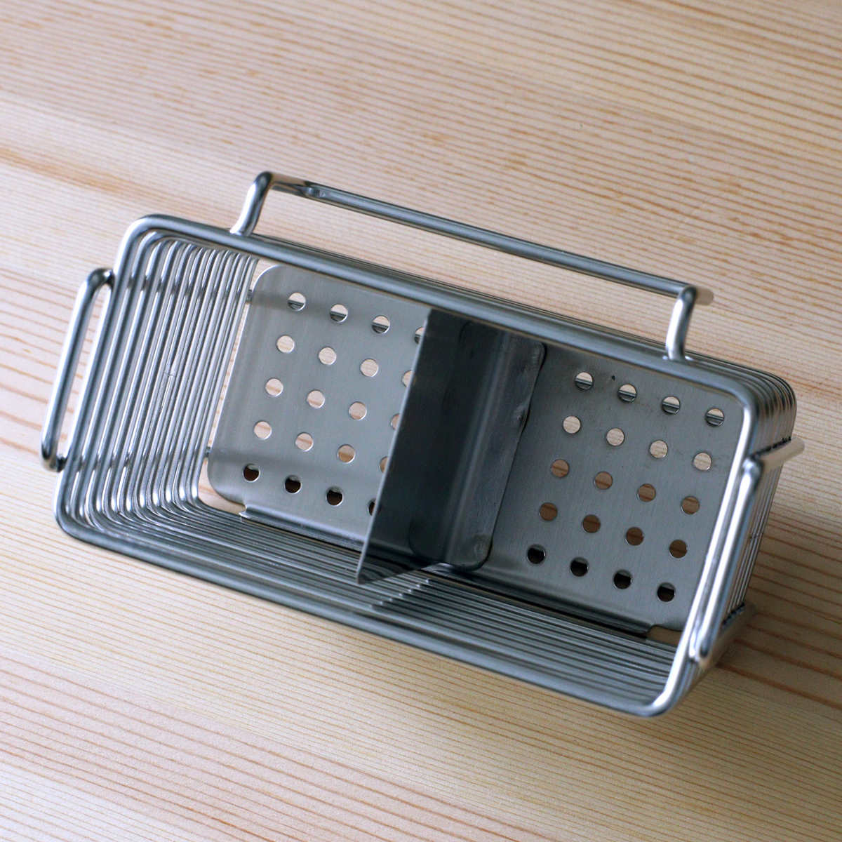 パール金属 カトラリーポケット 18-8 ステンレス製 ワイヤーカトラリー