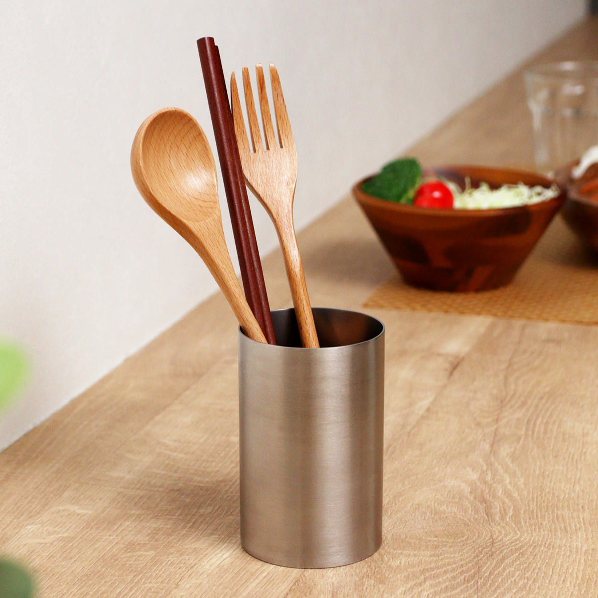 オーダーメイド箸立て パール金属 カトラリースタンド 18-8 ステンレス製 サスティナ （ 箸