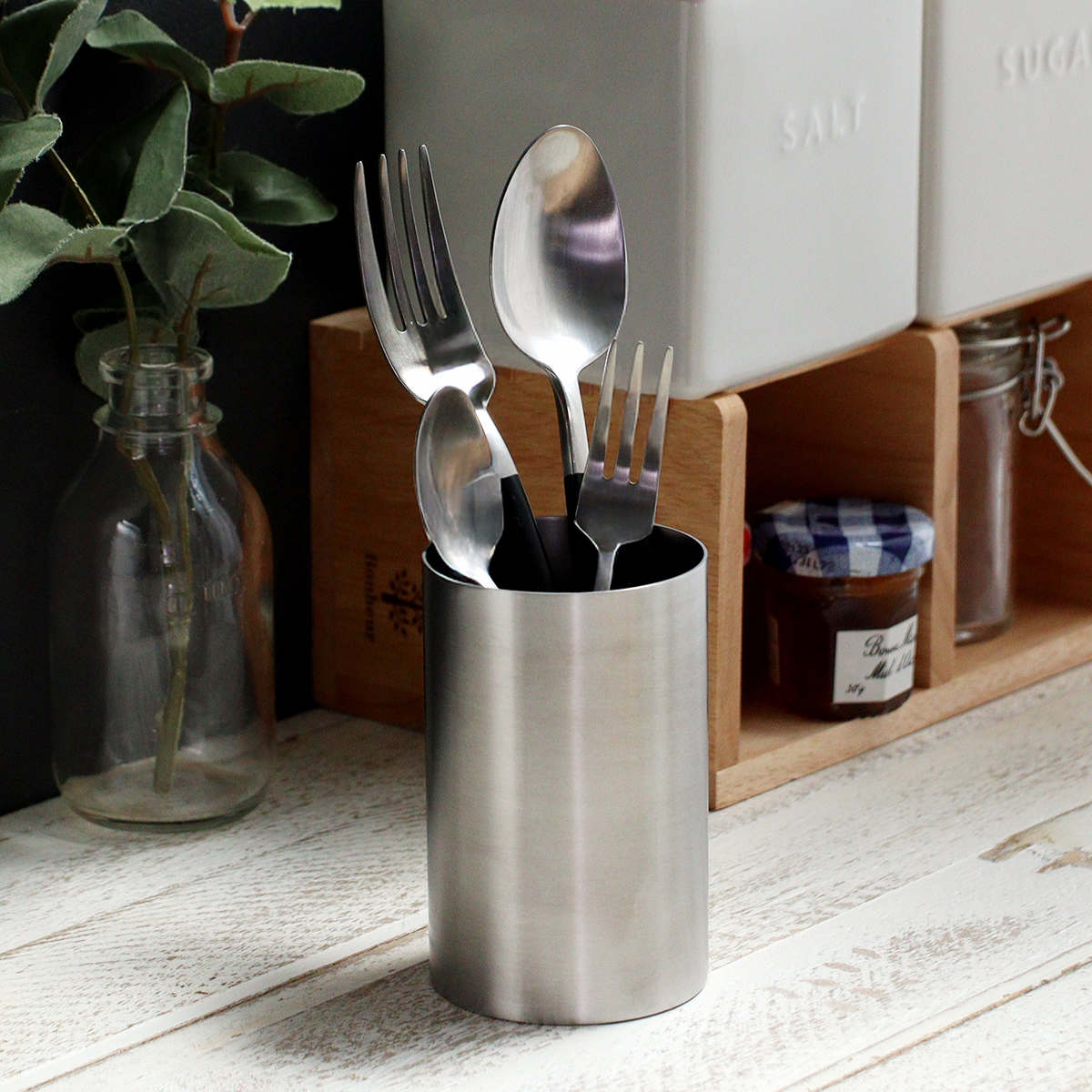 パール金属 カトラリースタンド 18-8 ステンレス製 サスティナ （ 箸