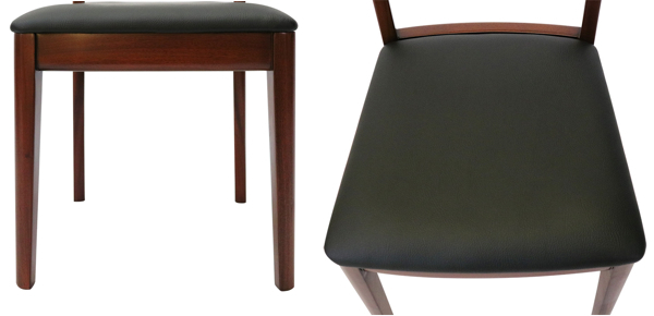 東海家具工業 デスクチェア 椅子 クラシック調 マホガニー材